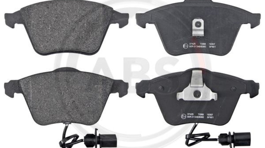 Set placute frana,frana disc punte fata (37425 ABS) AUDI