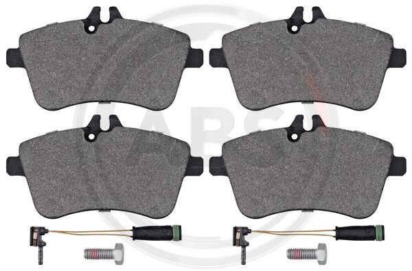 Set placute frana,frana disc punte fata (37457 ABS) MERCEDES-BENZ