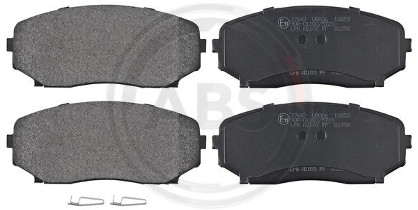 Set placute frana,frana disc punte fata (37643 ABS) FORD USA,MAZDA,MITSUBISHI