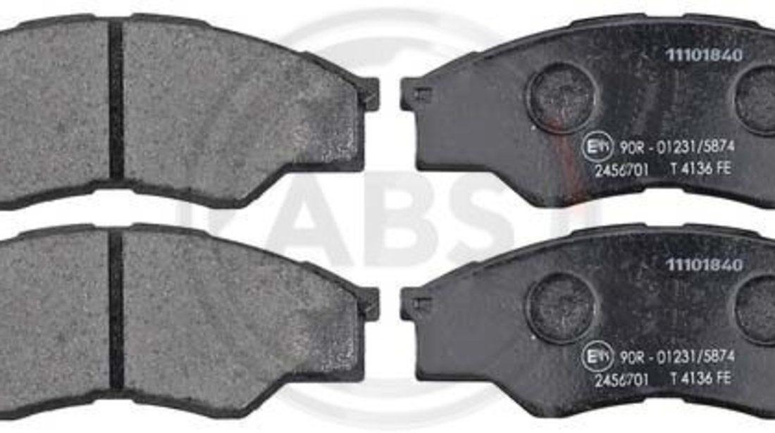 Set placute frana,frana disc punte fata (37684 ABS) TOYOTA