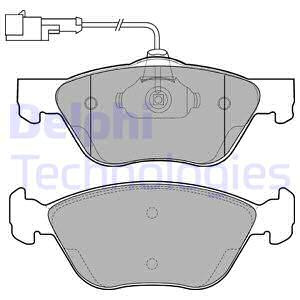 Set placute frana,frana disc punte fata (LP1587 DELPHI) ALFA ROMEO,FIAT,LANCIA