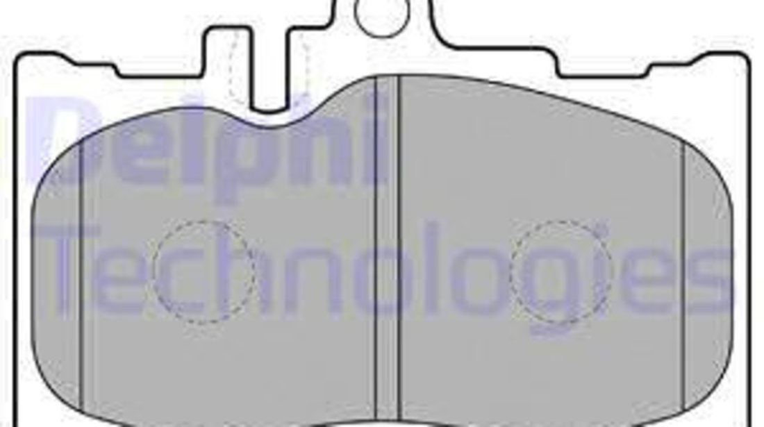 Set placute frana,frana disc punte fata (LP1689 DELPHI) LEXUS,TOYOTA