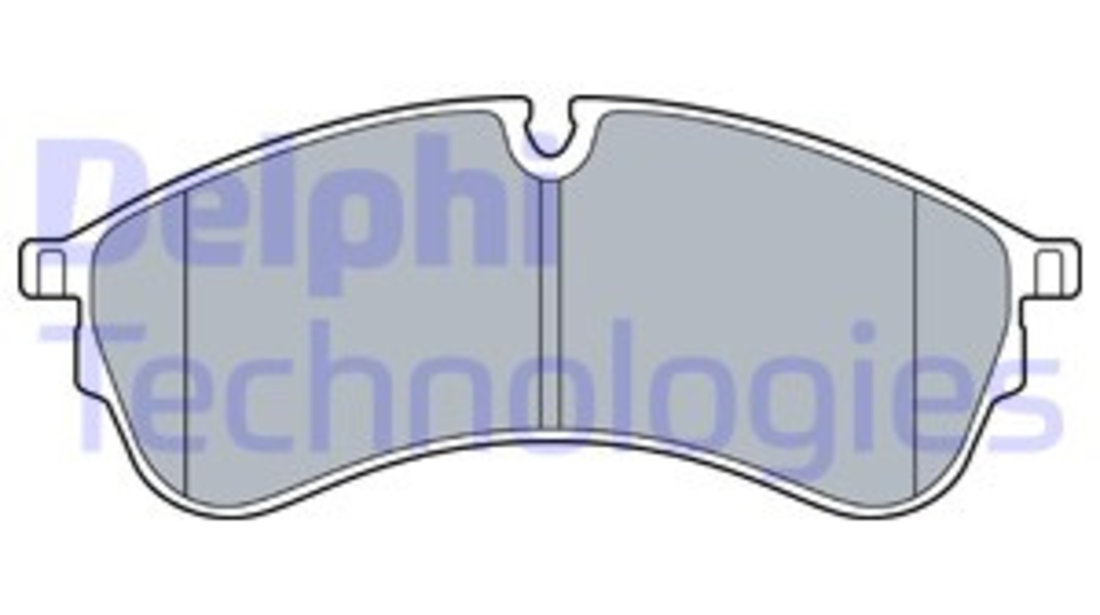 Set placute frana,frana disc punte fata (LP3545 DELPHI) MAN,VW