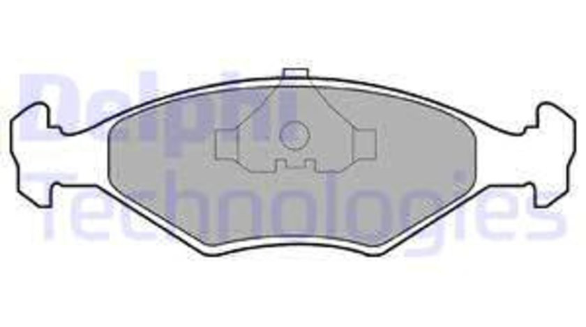 Set placute frana,frana disc punte fata (LP677 DELPHI) FIAT,INNOCENTI