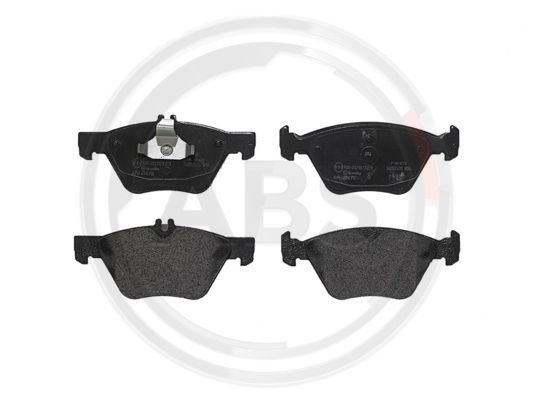 Set placute frana,frana disc punte fata (P50075 ABS) MERCEDES-BENZ