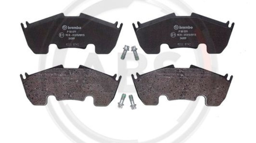 Set placute frana,frana disc punte fata (P50079 ABS) MERCEDES-BENZ