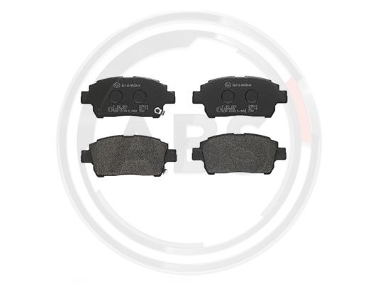 Set placute frana,frana disc punte fata (P83051 ABS) BYD,FAW (TIANJIN),FENGXING,LIFAN,TOYOTA