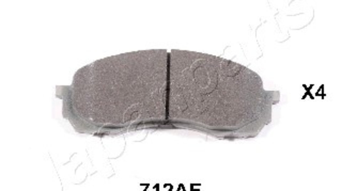 Set placute frana,frana disc punte fata (PA712AF JAPANPARTS) SUBARU