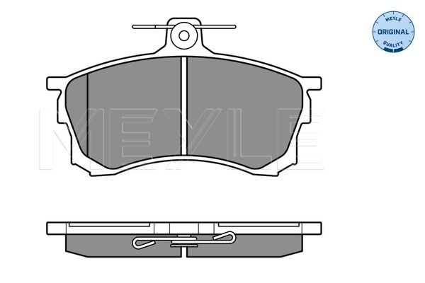 Set placute frana,frana disc punte fata (0252308015 MEYLE) MITSUBISHI