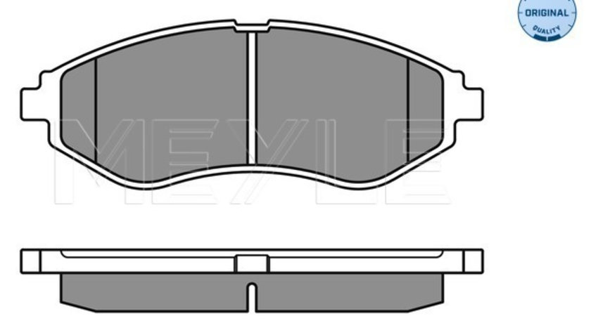 Set placute frana,frana disc punte fata (0252397417 MEYLE) CHEVROLET,DAEWOO