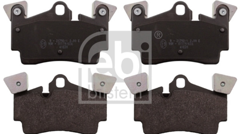 Set placute frana,frana disc puntea spate (116020 FEBI BILSTEIN) AUDI