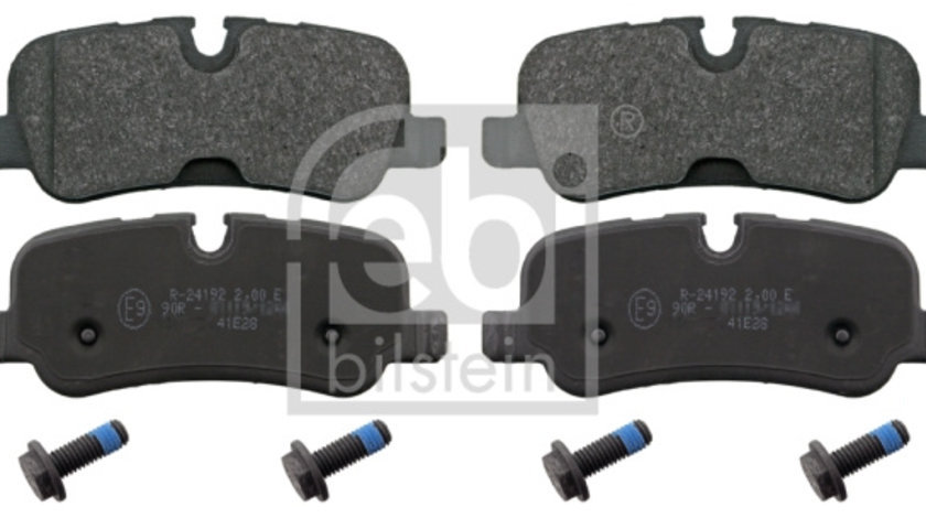 Set placute frana,frana disc puntea spate (116118 FEBI BILSTEIN) LAND ROVER