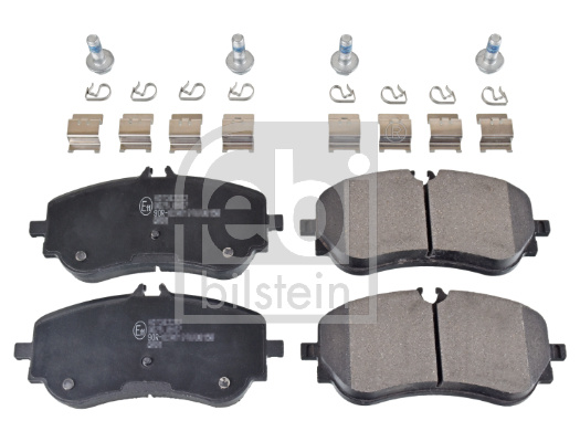 Set placute frana,frana disc puntea spate (16985 FEBI BILSTEIN) MAN,VW