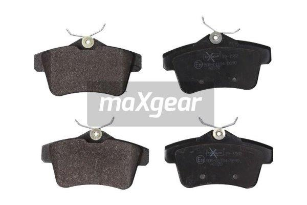 Set placute frana,frana disc puntea spate (191562 MAXGEAR) Citroen,DS,DS (CAPSA),JEEP,PEUGEOT