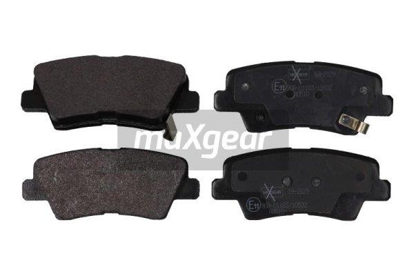 Set placute frana,frana disc puntea spate (192129 MAXGEAR) HYUNDAI,KIA,SSANGYONG