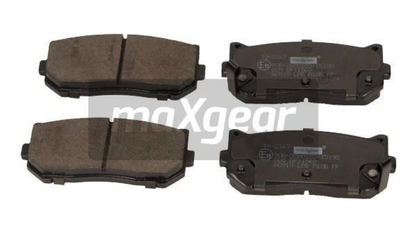 Set placute frana,frana disc puntea spate (192167 MAXGEAR) KIA