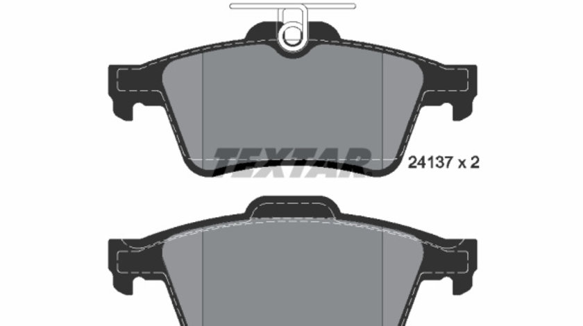 Set placute frana,frana disc puntea spate (2413781 TEXTAR) CADILLAC,CHEVROLET,Citroen,Citroen (DF-PSA),DAIMLER,FENGSHEN,FORD,FORD (CHANGAN),FORD ASIA / OCEANIA,FORD AUSTRALIA,FORD USA,HAIMA (FAW),HOLD