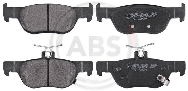 Set placute frana,frana disc puntea spate (35304 ABS) MAZDA