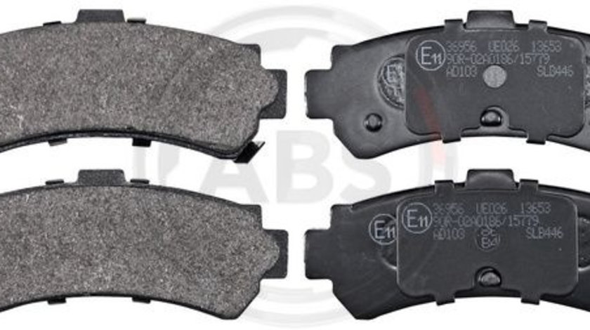 Set placute frana,frana disc puntea spate (36956 ABS) NISSAN