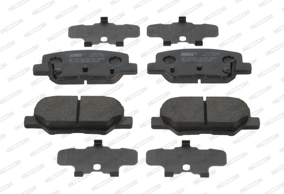 Set placute frana,frana disc puntea spate (FDB4739 FERODO PREMIER) Citroen,MAZDA,MITSUBISHI,PEUGEOT