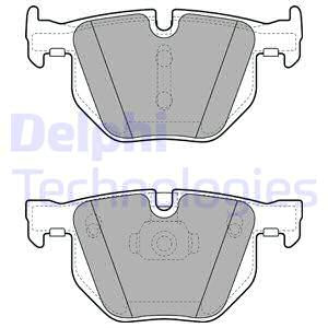 Set placute frana,frana disc puntea spate (LP2068 DELPHI) BMW