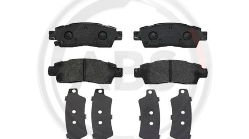 Set placute frana,frana disc puntea spate (P10010 ABS) BUICK,CHEVROLET,GMC,ISUZU,SAAB