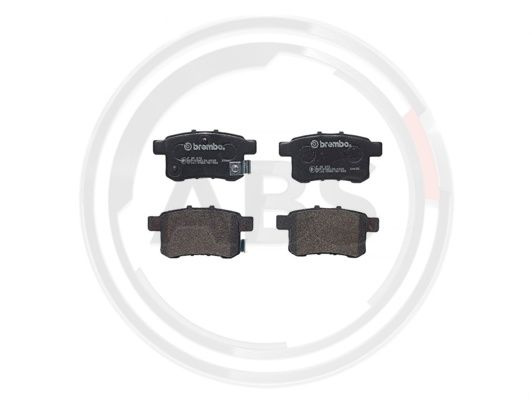 Set placute frana,frana disc puntea spate (P28072 ABS) ACURA,BYD,HONDA,HONDA (DONGFENG),HONDA (GAC)