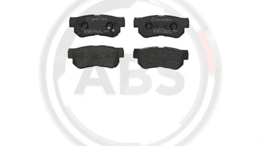 Set placute frana,frana disc puntea spate (P30014 ABS) FENGXING,GAC,HAFEI,HAWTAI,HYUNDAI,HYUNDAI (BEIJING),HYUNDAI (HUATAI),JAC,KIA,KIA (DYK),SSANGYONG