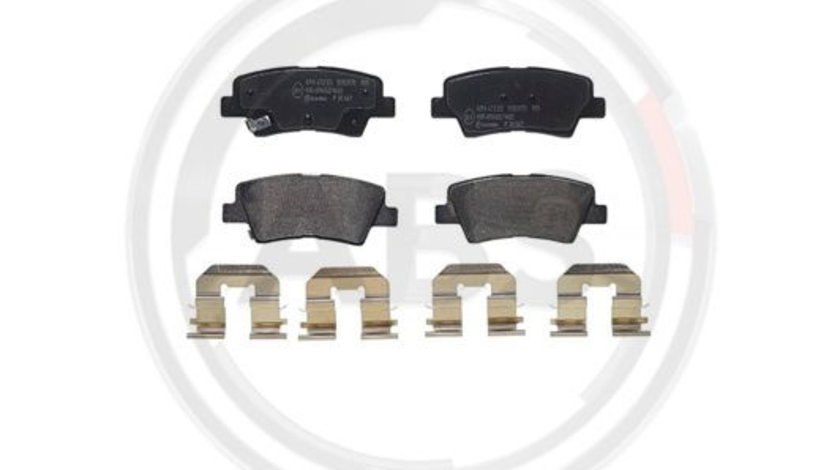 Set placute frana,frana disc puntea spate (P30067 ABS) HYUNDAI,HYUNDAI (BEIJING),KIA,KIA (DYK),SSANGYONG