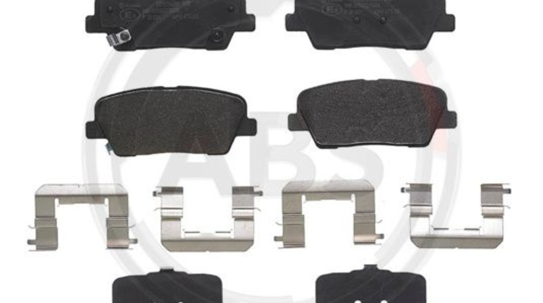 Set placute frana,frana disc puntea spate (P30081 ABS) GENESIS,HYUNDAI,KIA