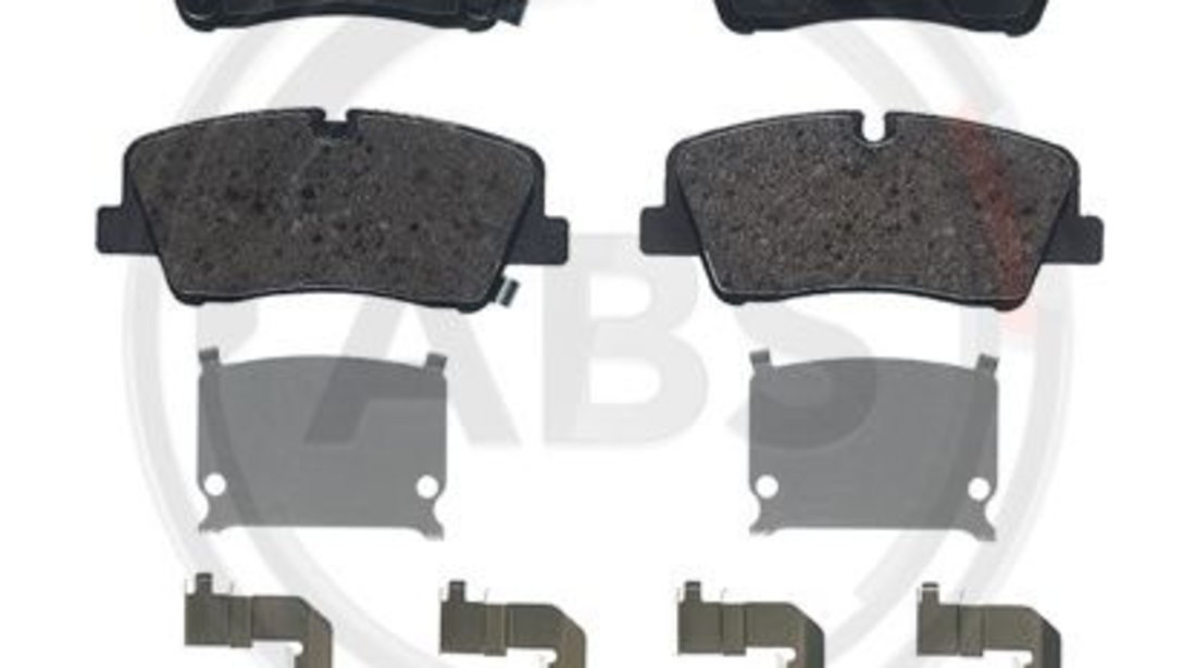 Set placute frana,frana disc puntea spate (P30089 ABS) HYUNDAI