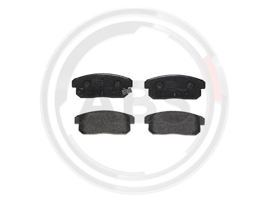 Set placute frana,frana disc puntea spate (P49035 ABS) MAZDA,NISSAN (DFAC)