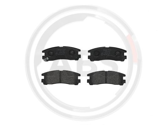 Set placute frana,frana disc puntea spate (P54012 ABS) CHRYSLER,DODGE,HYUNDAI,MITSUBISHI,MITSUBISHI (SOUEAST)