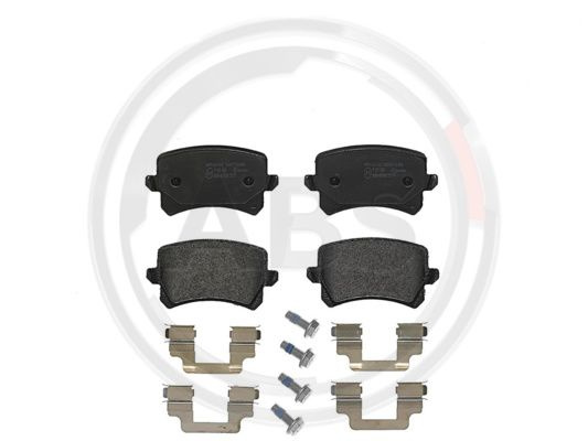 Set placute frana,frana disc puntea spate (P85108 ABS) VW