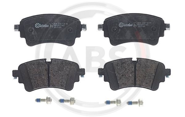 Set placute frana,frana disc puntea spate (P85154 ABS) AUDI,AUDI (FAW),VW