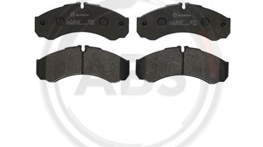 Set placute frana,frana disc puntea spate (PA6017 ABS) IVECO,PEUGEOT (DF-PSA),RENAULT TRUCKS