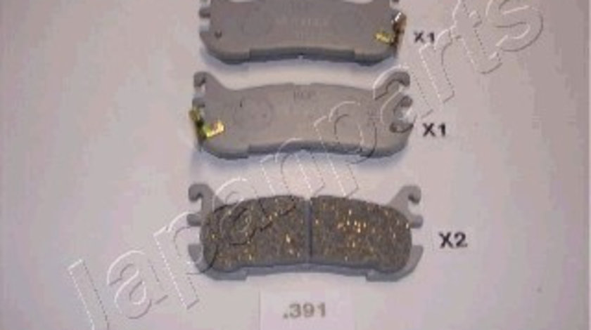 Set placute frana,frana disc puntea spate (PP391AF JAPANPARTS) MAZDA