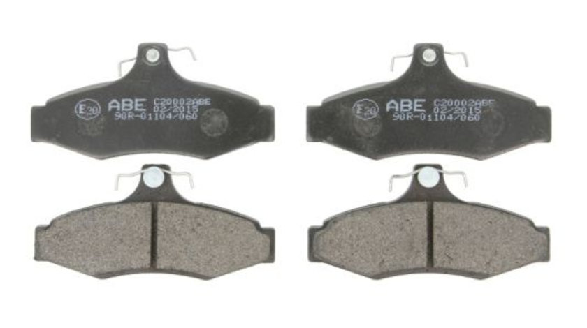 Set placute frana,frana disc puntea spate (C20002ABE ABE) CHEVROLET,DAEWOO,MITSUBISHI,SSANGYONG