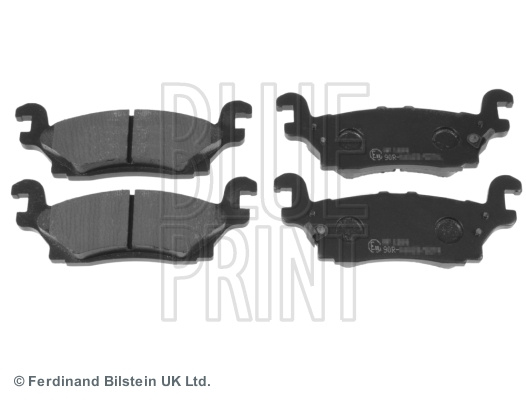 Set placute frana,frana disc puntea spate (ADA104222 BLP) HUMMER