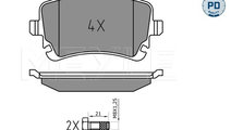 Set placute frana,frana disc puntea spate (0252332...