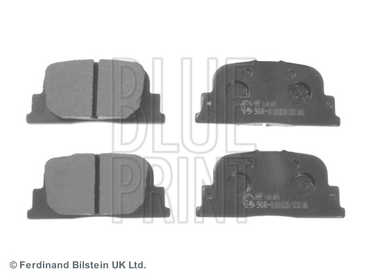 Set placute frana,frana disc puntea spate (ADT342179 BLP) TOYOTA