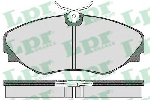 Set placute frana,frana disc RENAULT AVANTIME (DE0_) (2001 - 2003) LPR 05P908 piesa NOUA