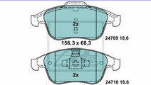 Set placute frana,frana disc RENAULT CLIO IV (2012...