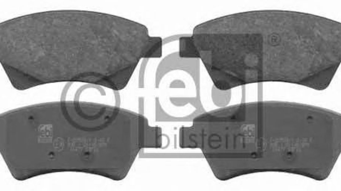 Set placute frana,frana disc RENAULT KANGOO Express (FC0/1) (1997 - 2007) FEBI BILSTEIN 16477 piesa NOUA