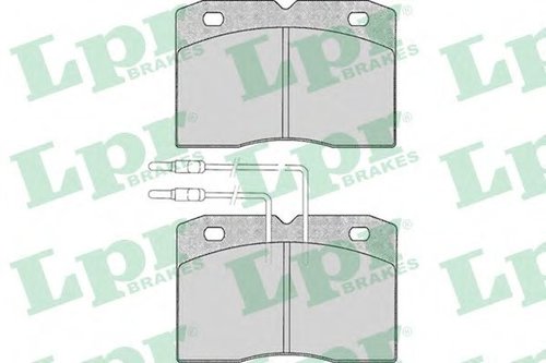 Set placute frana,frana disc RENAULT MASTER I caroserie (T) (1980 - 1998) LPR 05P015 piesa NOUA