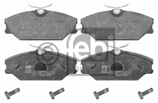 Set placute frana,frana disc RENAULT MEGANE I (BA0/1) (1995 - 2004) FEBI BILSTEIN 16429 piesa NOUA