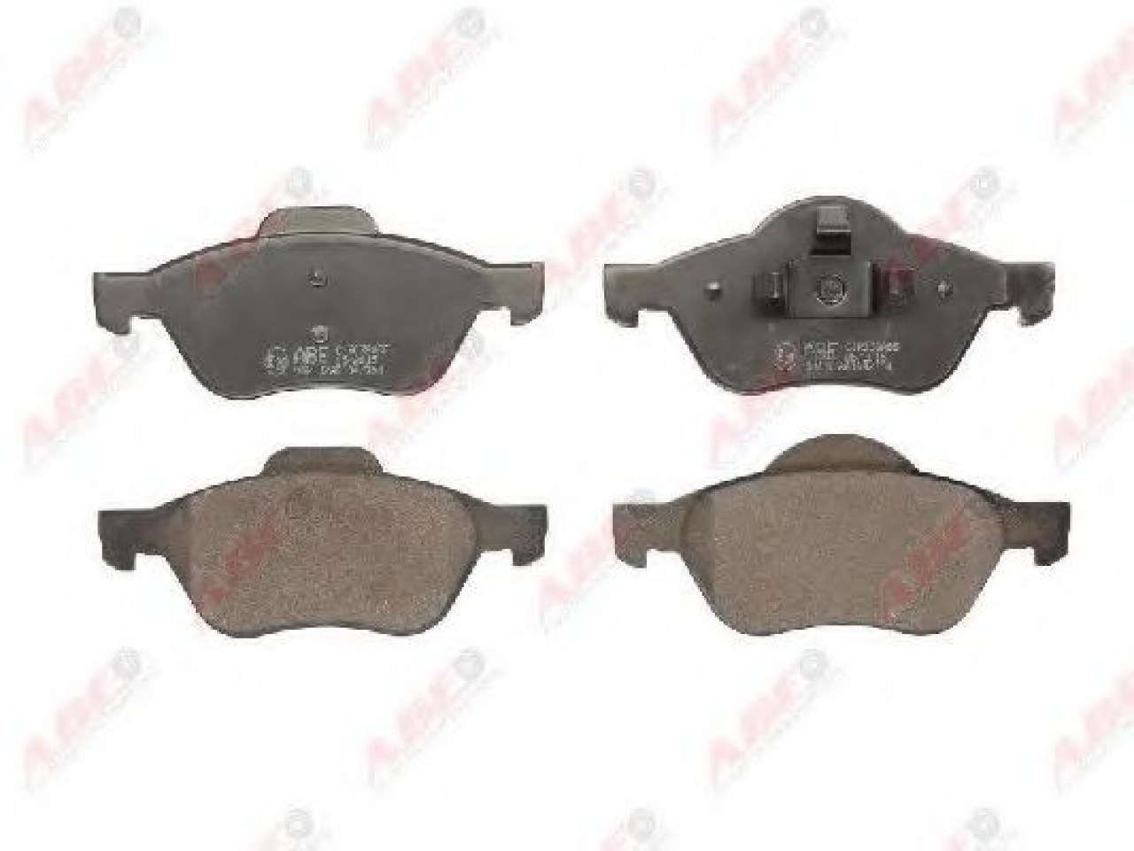 Set placute frana,frana disc RENAULT SCENIC II (JM0/1) (2003 - 2009) ABE C1R038ABE piesa NOUA