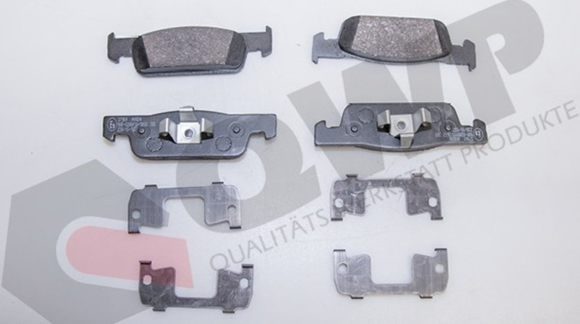 Set placute frana,frana disc RENAULT SYMBOL II (LU1/2) (2008 - 2013) QWP WBP754 piesa NOUA