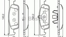 Set placute frana,frana disc RENAULT SYMBOL III (2...