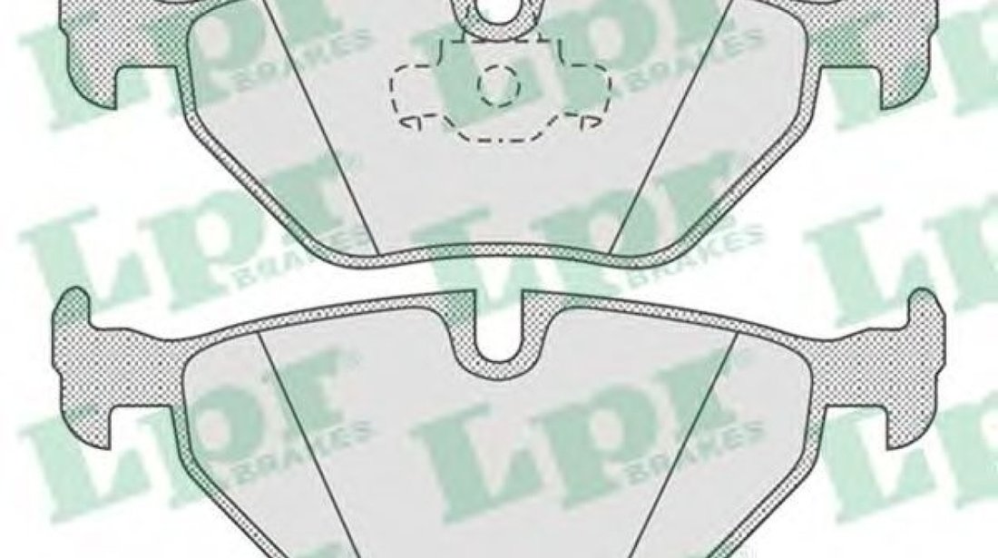 Set placute frana,frana disc ROVER 75 (RJ) (1999 - 2005) LPR 05P675 piesa NOUA